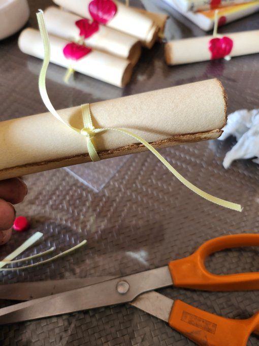 Les Plis de l’Officine – Parchemin Artisanal & Sceau de Cire