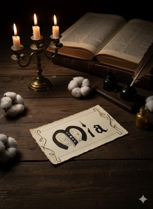 Le Prénom de l’Officine – Calligraphie d'Art