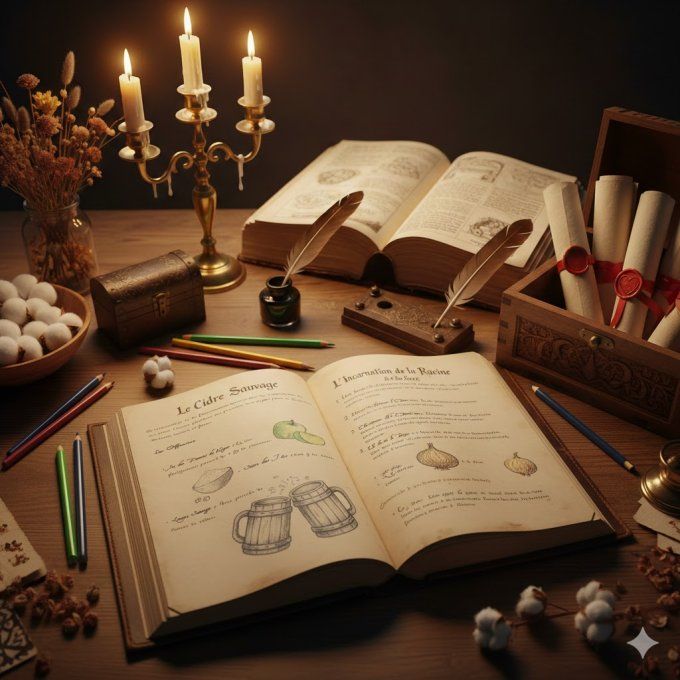 Les Secrets du Chaudron – Recettes Illustrées à l'Unité